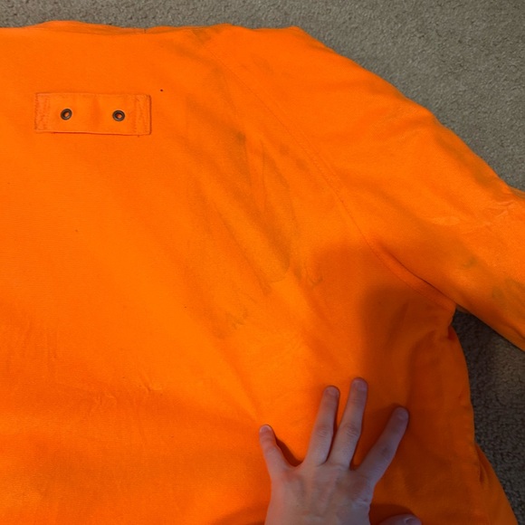 Youth XL Woolrich Blaze Orange Hunting Jacket –Outdoor Guide Collection –Vintage - Picture 14 of 16